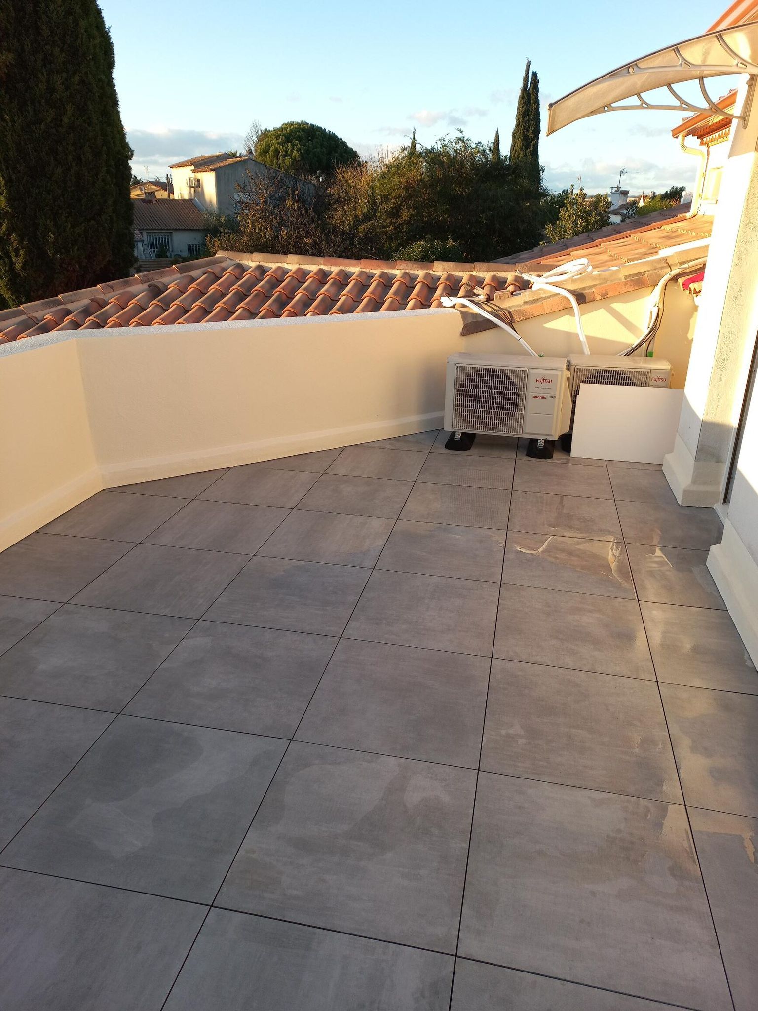 Rendu terrasse bois sur plots